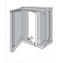 nVent UU6060SP - Swing-Out Panel, fits 600x600m