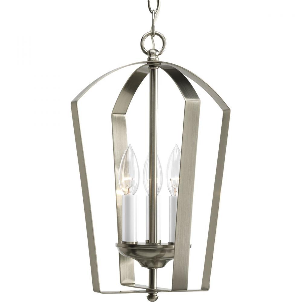 P3928-09 3-60W CANDLE FOYER