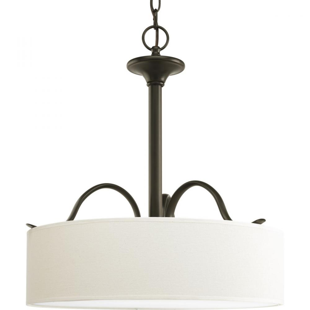P3931-20 3-100W MED INVERTED PENDANT
