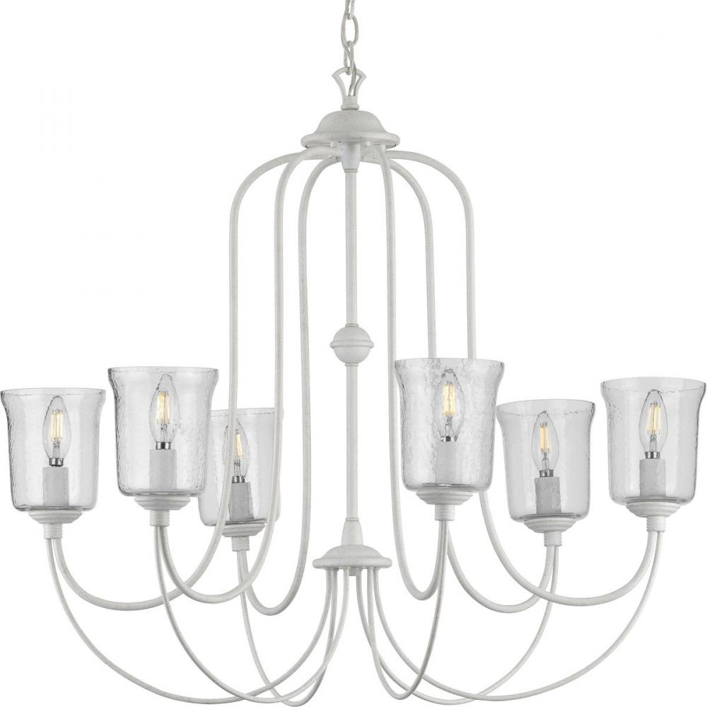 P400195-151 6-60W CAND CHANDELIER