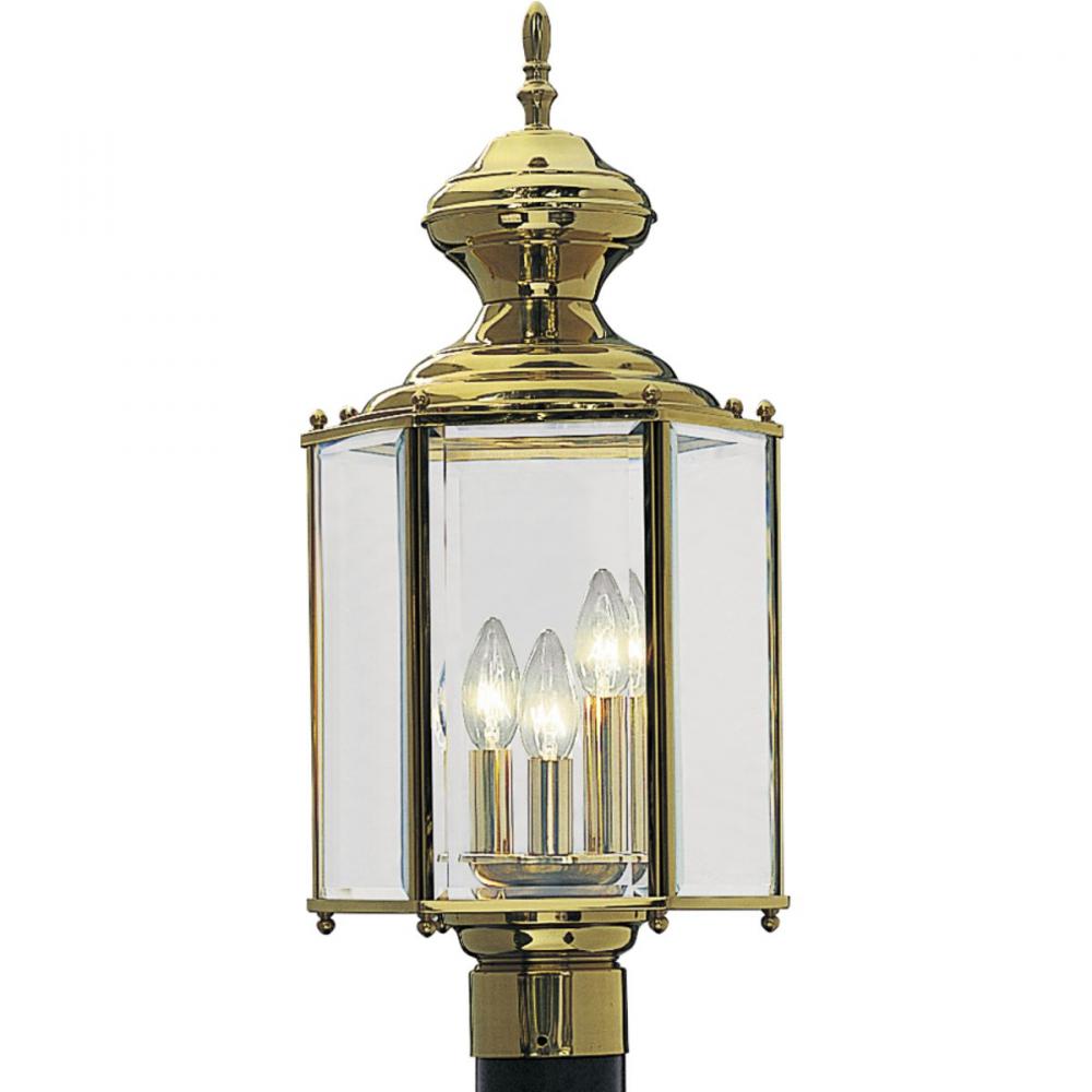 P5432-10 3-60W CAND POST LANTERN