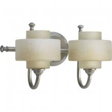 Progress Lighting, a Hubbell affiliate P2886-134WB - P2886-134WB 2-60W E12 BATH BRKT