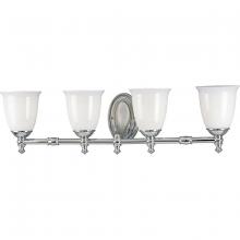 Progress Lighting, a Hubbell affiliate P3041-15 - P3041-15 4-100W MED BATH BRKT