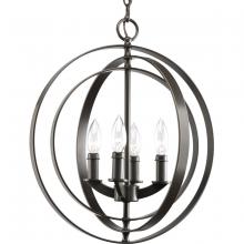 Progress Lighting, a Hubbell affiliate P3827-20 - P3827-20 4-60W CAND SPHERE FOYER LANT