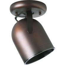 Progress Lighting, a Hubbell affiliate P6144-174 - P6144-174 CEILING 1-75W LIGHT ROUND BK