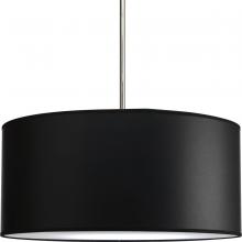 Progress Lighting, a Hubbell affiliate P8824-01 - P8824-01 BLK PARCHMENT SHADE 22in DIA