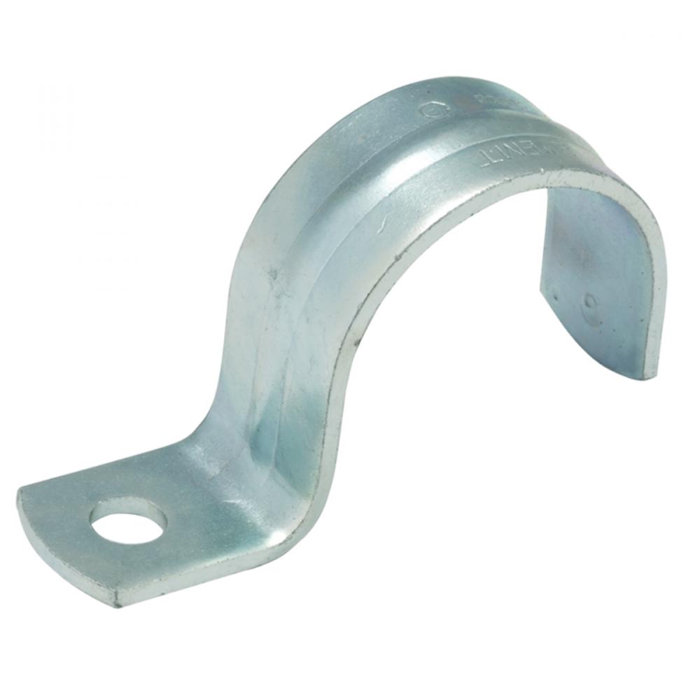 STRAP EMT 1-HOLE 2 IN STEEL