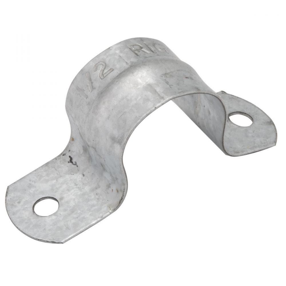 STRAP RGD/IMC/FLEX 2-HOLE 1 IN STEEL