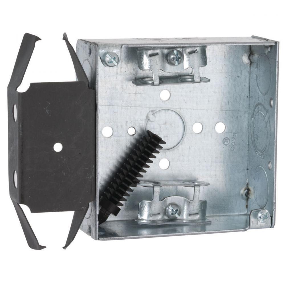 4SQ BOX 1-1/2 DEEP BOX-LOC MC-CLMP