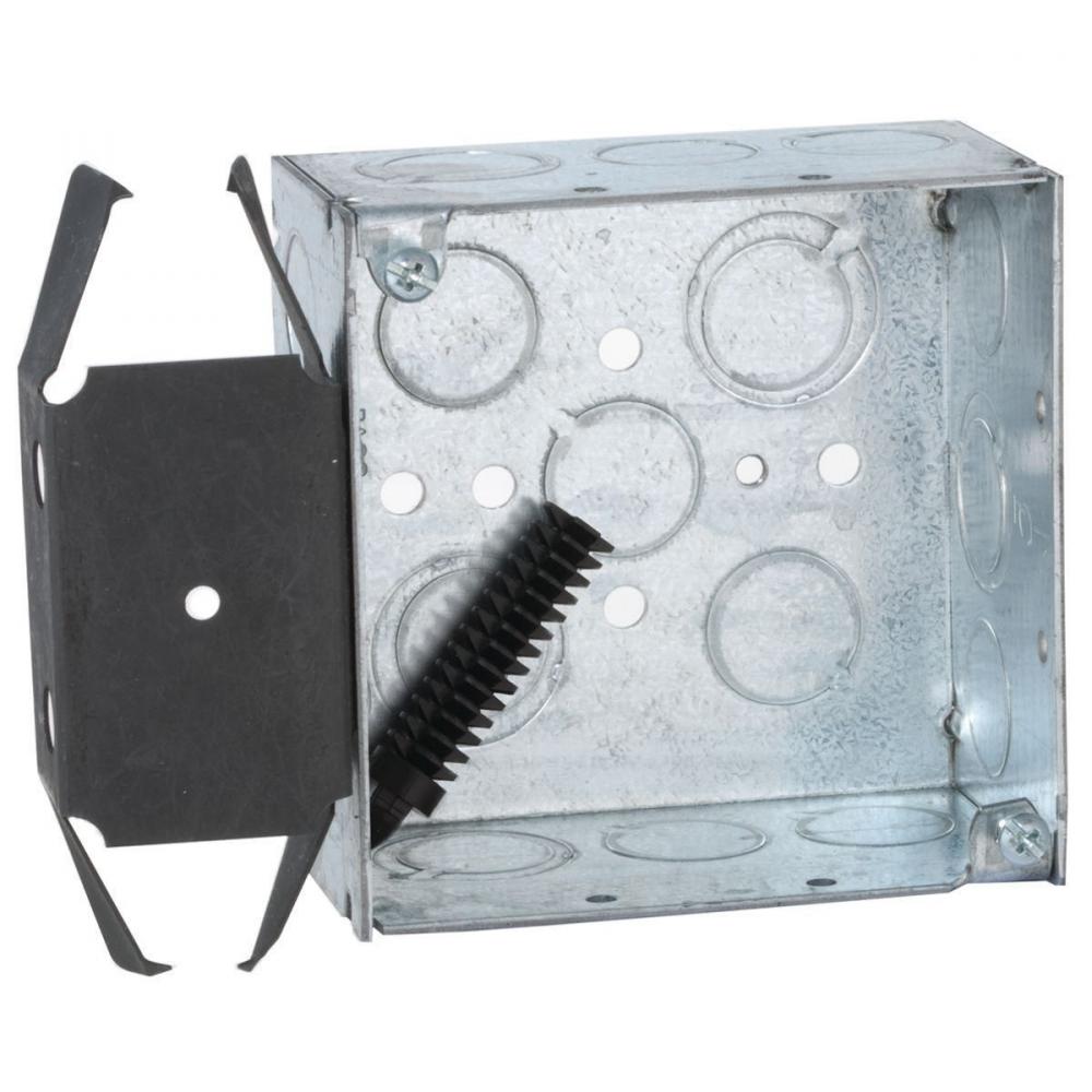 4SQ BOX 2-1/8 DEEP BOX-LOC 1/2-3/4 TKO