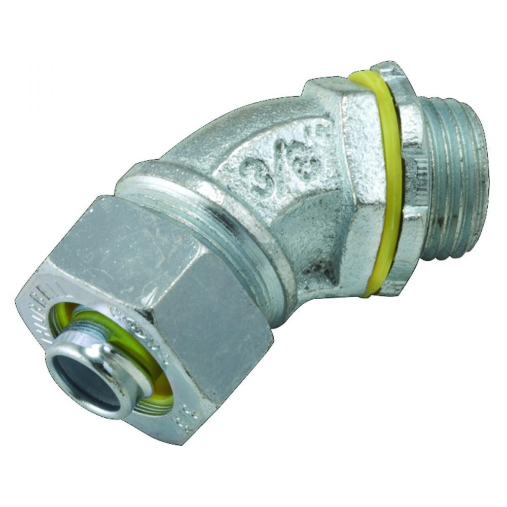 LIQUIDTIGHT CONNECTOR 45 3/8 IN STEEL
