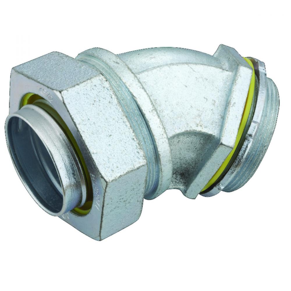 LIQUIDTIGHT CONNECTOR 45 2 IN STEEL