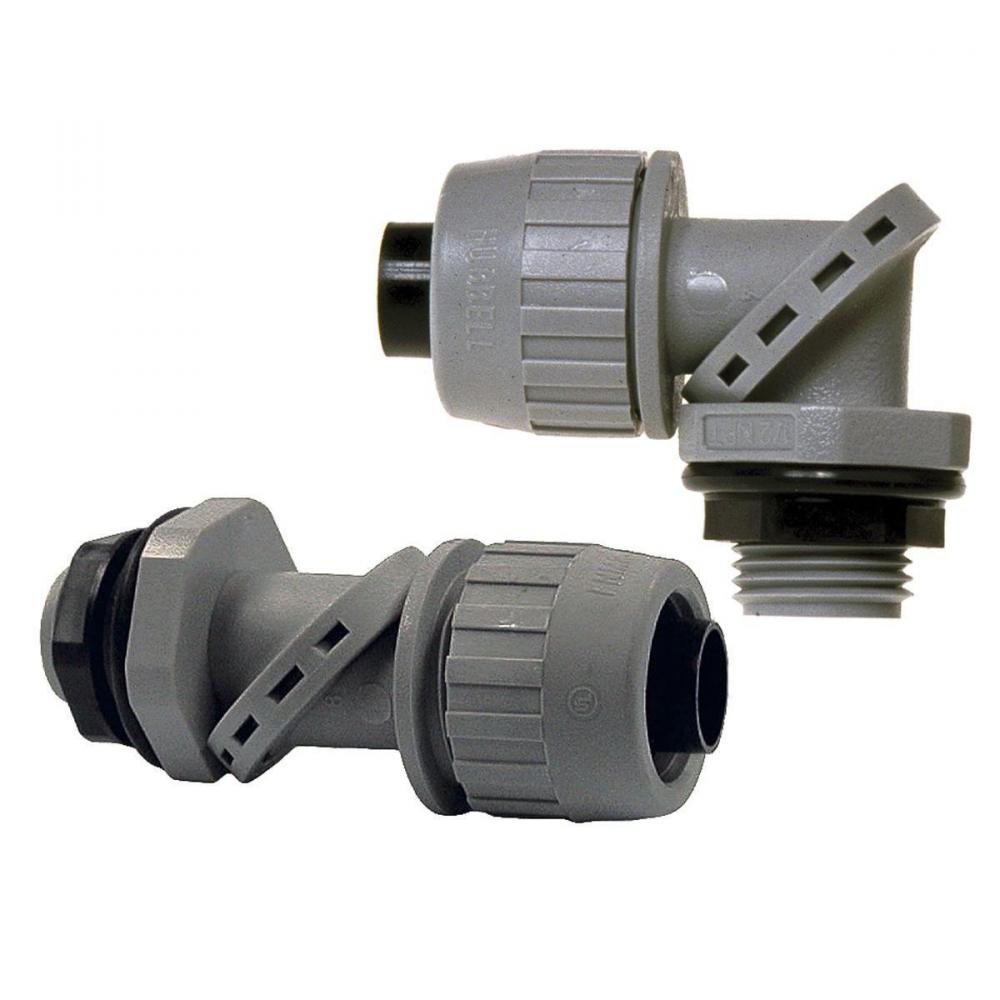 LT CONN SWIVEL LOK 90 TYPE B 3/8 IN NM