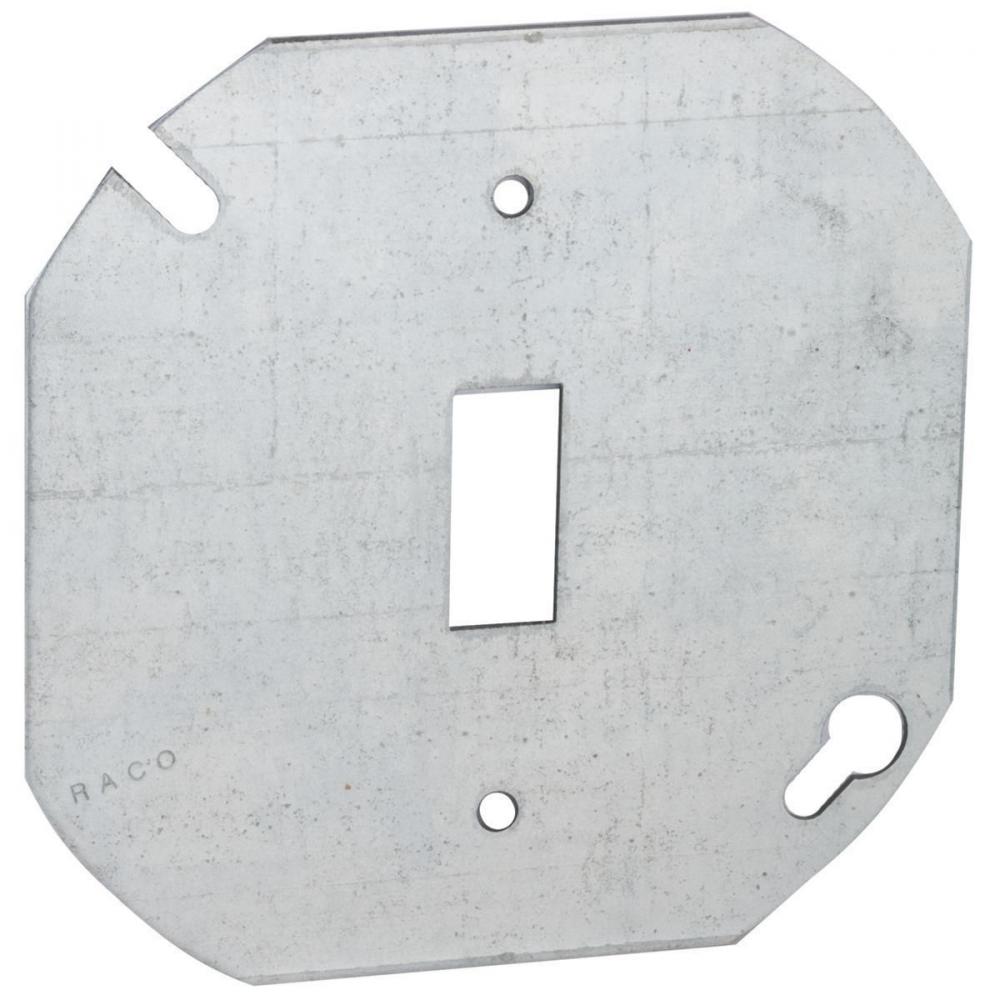 4 ROUND COVER FLAT - TOGGLE SWITCH