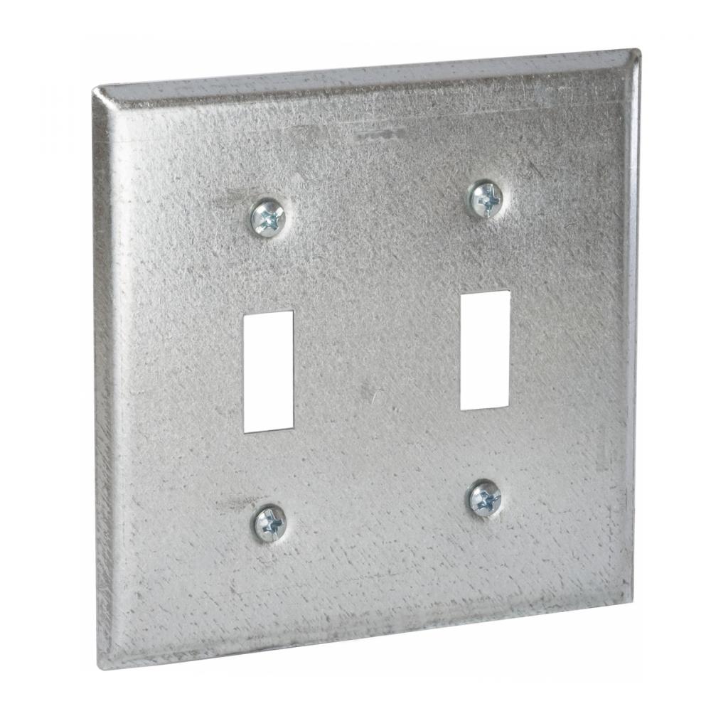 2-GANG HANDY BOX COVER - SWITCH / SWITCH