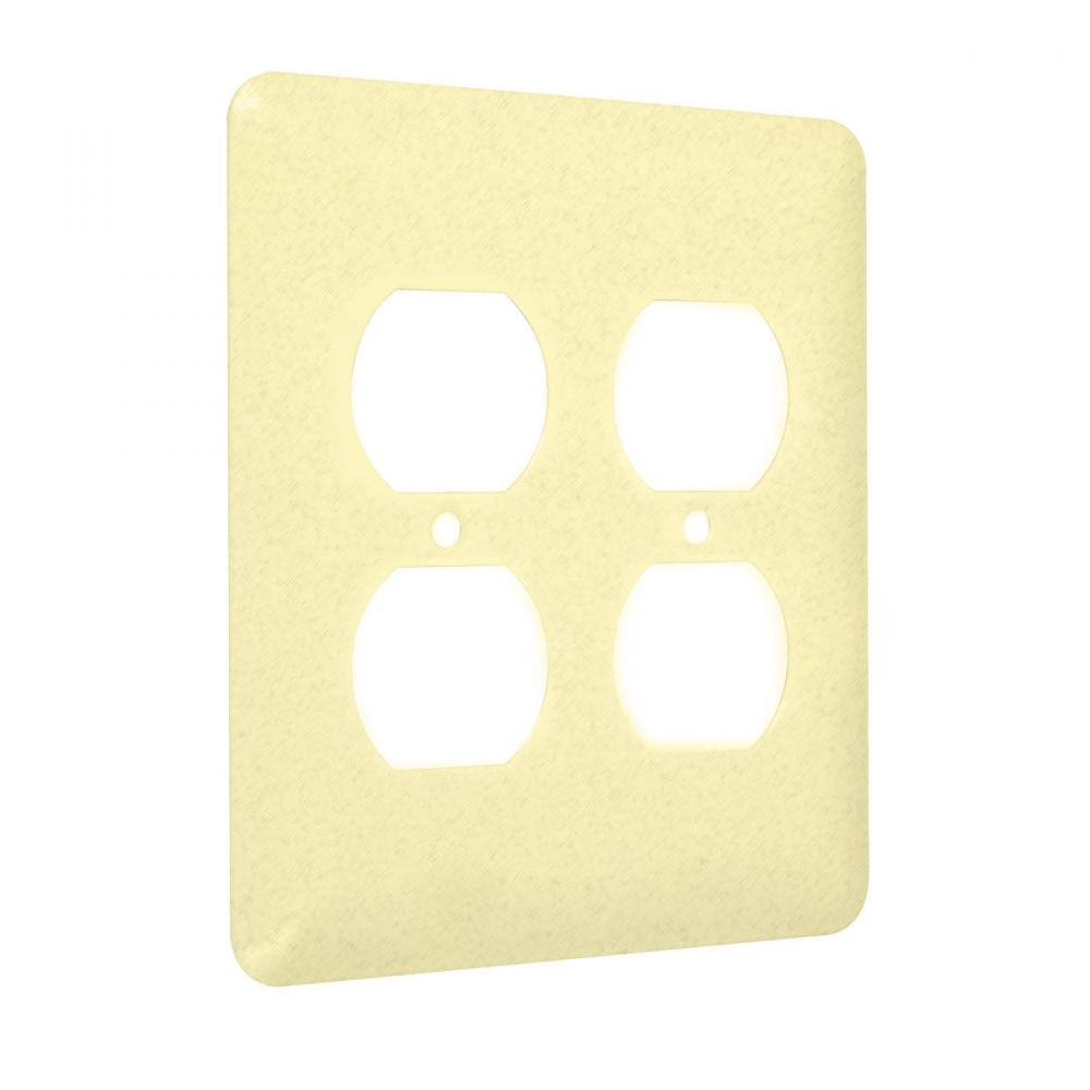 2G MAXI (2) DUPLEX IVORY TEXTURED