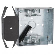 Raco-Taymac-Bell, a Hubbell affiliate 229 - 4SQ BOX 1-1/2 DEEP BOX-LOC MC-CLMP