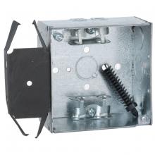 Raco-Taymac-Bell, a Hubbell affiliate 243 - 4SQ BOX 2-1/8 DEEP BOX-LOC MC-CLAMPS