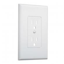 Raco-Taymac-Bell, a Hubbell affiliate 2500W - 1G MASQUE DECORATOR COVER DUPLEX WHITE
