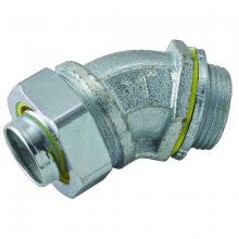 Raco-Taymac-Bell, a Hubbell affiliate 3445 - LIQUIDTIGHT CONNECTOR 45 1-1/4 IN STEEL