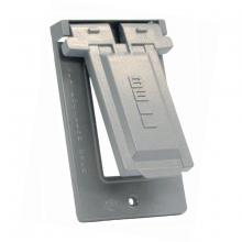 Raco-Taymac-Bell, a Hubbell affiliate 5103-0 - 1G VERTICAL WP COVER GFCI - GRAY