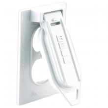 Raco-Taymac-Bell, a Hubbell affiliate 5146-1 - 1G VERTICAL WP COVER DUPLEX - WHITE