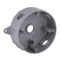 Raco-Taymac-Bell, a Hubbell affiliate 5361-0 - RND WP BOX (5) 1/2 IN. OUTLETS - GRAY