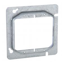 Raco-Taymac-Bell, a Hubbell affiliate 818 - 4-11/16 MUD RING TWO DEVICE - RAISED 5/8