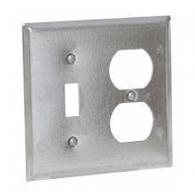 Raco-Taymac-Bell, a Hubbell affiliate 872 - 2-GANG HANDY BOX COVER - SWITCH / DUPLEX