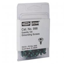Raco-Taymac-Bell, a Hubbell affiliate 998 - 3/8 GREEN GROUND SCREW 10-32 4-WAY COMBO