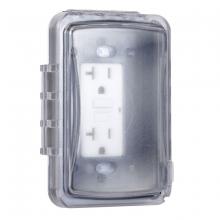 Raco-Taymac-Bell, a Hubbell affiliate MM110C - 1G WP HORZ/VERT 16IN1 FLAT FLIP CVR CLR