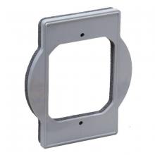 Raco-Taymac-Bell, a Hubbell affiliate PRBA400G - NON METALLIC ROUND BOX ADAPTER - GRAY