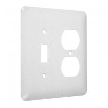 Raco-Taymac-Bell, a Hubbell affiliate WRTW-TD - 2G MAXI TOGGLE / DUPLEX WHITE TEXTURED