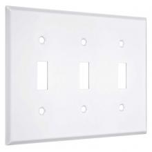 Raco-Taymac-Bell, a Hubbell affiliate WW-TTT - 3G STANDARD (3) TOGGLE WHITE SMOOTH