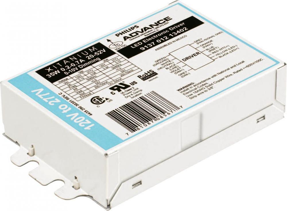 Xitanium 39W 0.2-0.7A 0-10V 120-277V