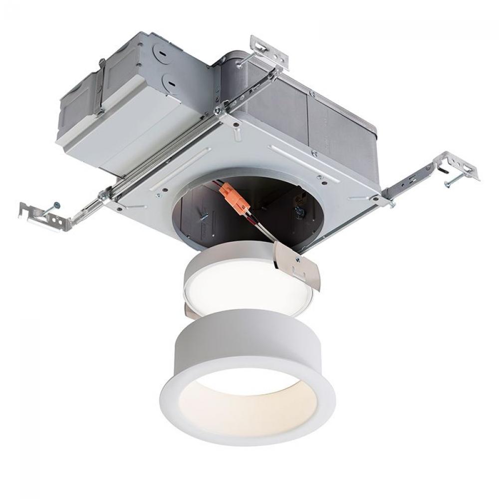 LCA LED 6&#34; ROUND WHITE CONE