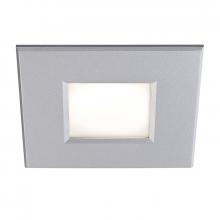 Signify Luminaires L3SSA - 3.75" SQUARE SHOWER LIGHT ALUMINUM