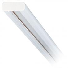 Signify Luminaires 9106BK - RADIUS 6'PLAIN TRACK MAT BLK
