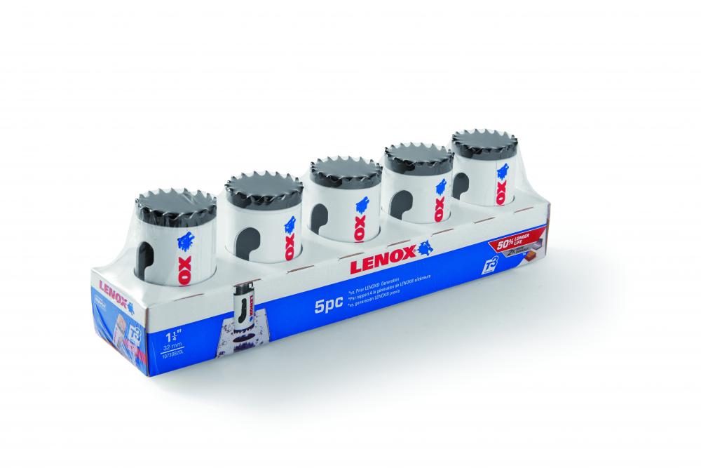 HOLESAW T2 B20L 1 1/4 32MM 5/PK
