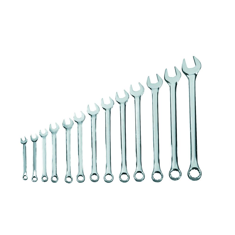 13PC COMBO WRNCHSET FULL POLISH SAE