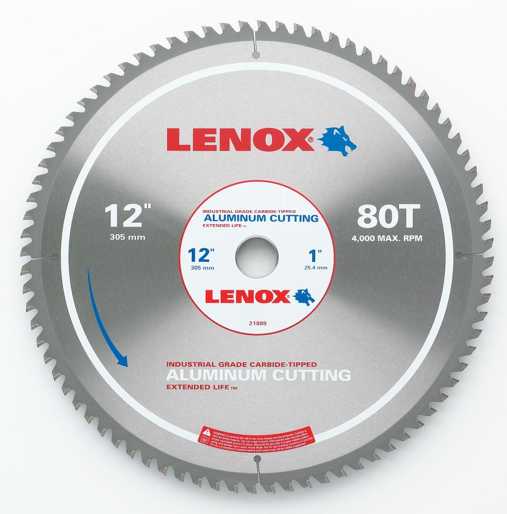 CIRCULAR SAW AL120080CT 12&#34;X80 ALUMINUM