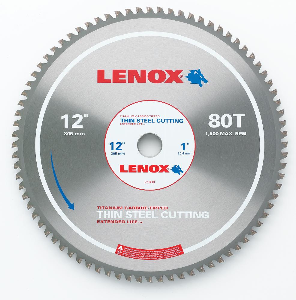 CIRCULAR SAW TS120080CT 12&#34;X80THIN STEEL