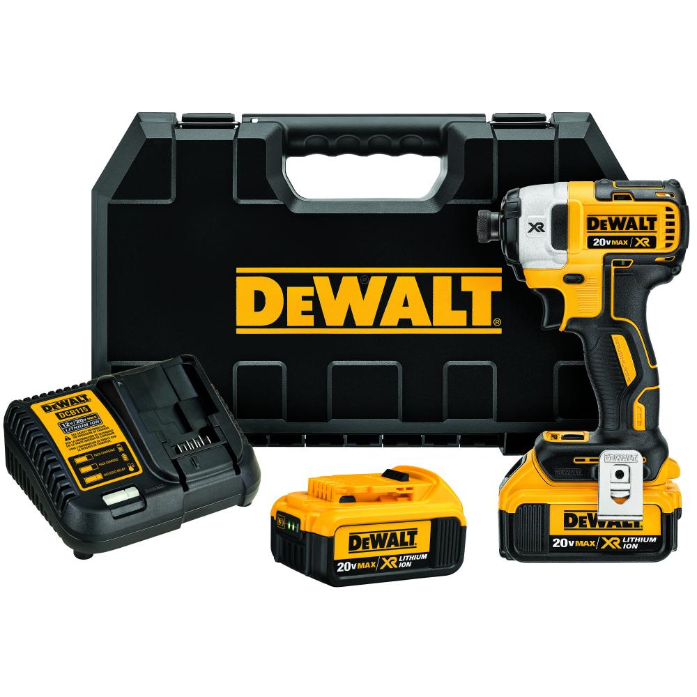 20V MAX XR 1/4in 3-Speed Impact Driver
