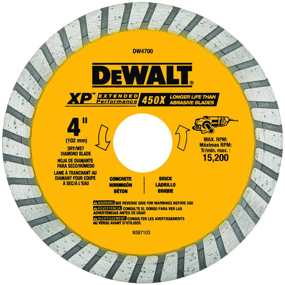 4in XP Masonry Cutting Turbo Diamond BLD
