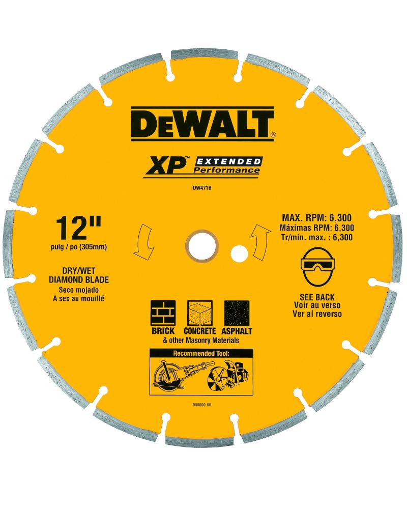 12 in XP GP Segmented Diamond Blade
