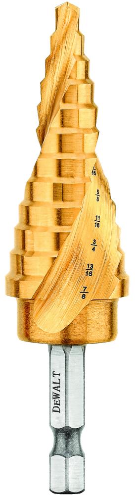 3/16 In. to 7/8 In. IR Step Drill Bit