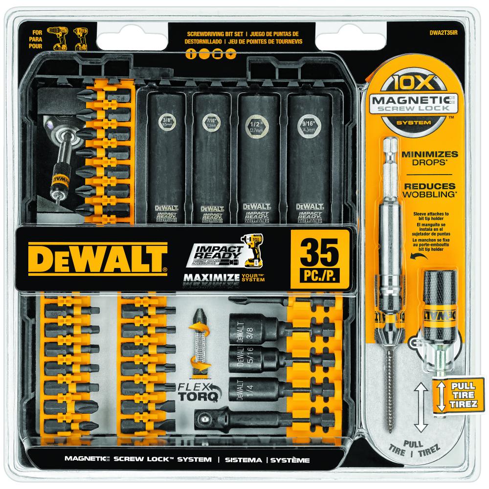 35 pc. Impact Ready Screwdriving Set