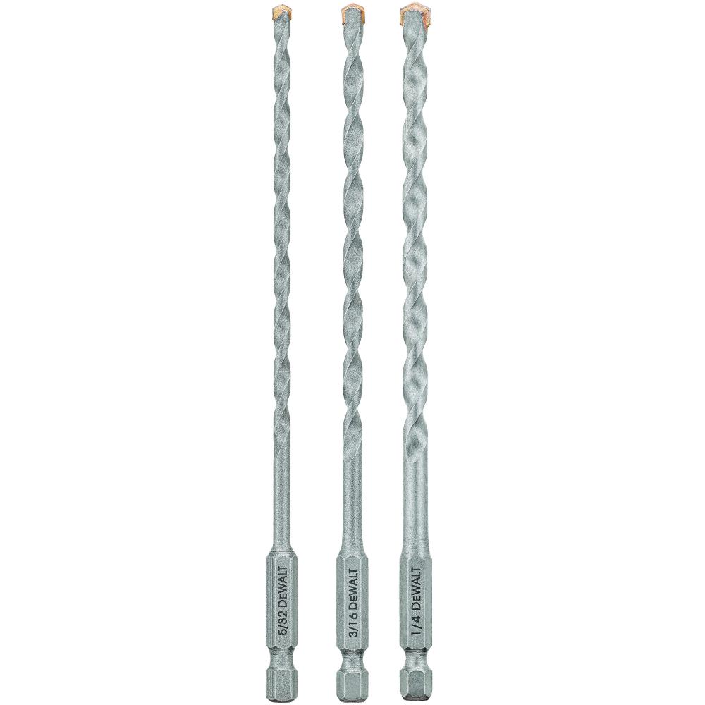 3 pc. Impact Ready Masonry Bit Set