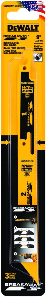 BREAKAWAY Recip 9-in 3 pack