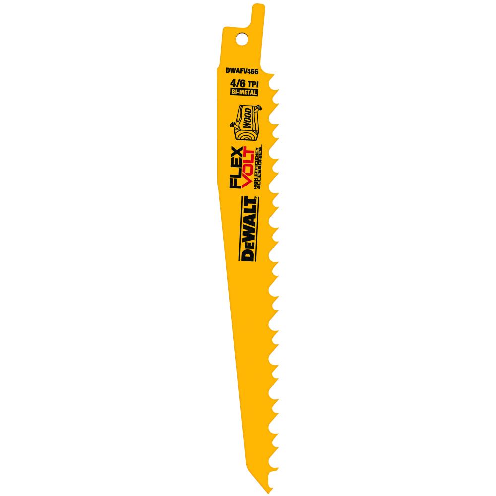 6 In. 6TPI Recip Blade-5 pk